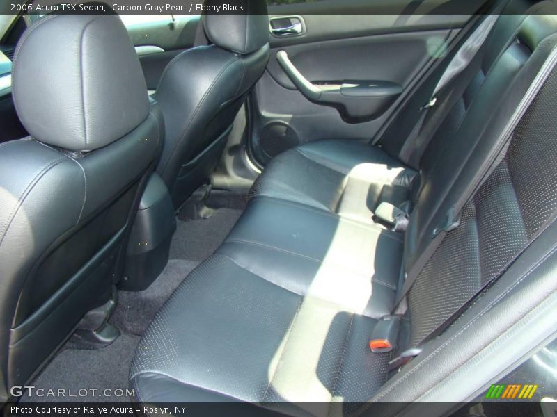 Carbon Gray Pearl / Ebony Black 2006 Acura TSX Sedan
