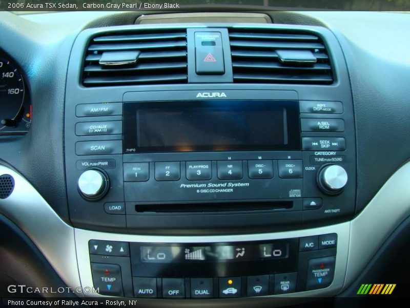 Carbon Gray Pearl / Ebony Black 2006 Acura TSX Sedan