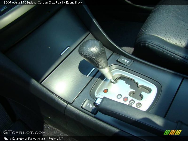 Carbon Gray Pearl / Ebony Black 2006 Acura TSX Sedan