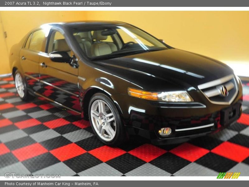 Nighthawk Black Pearl / Taupe/Ebony 2007 Acura TL 3.2