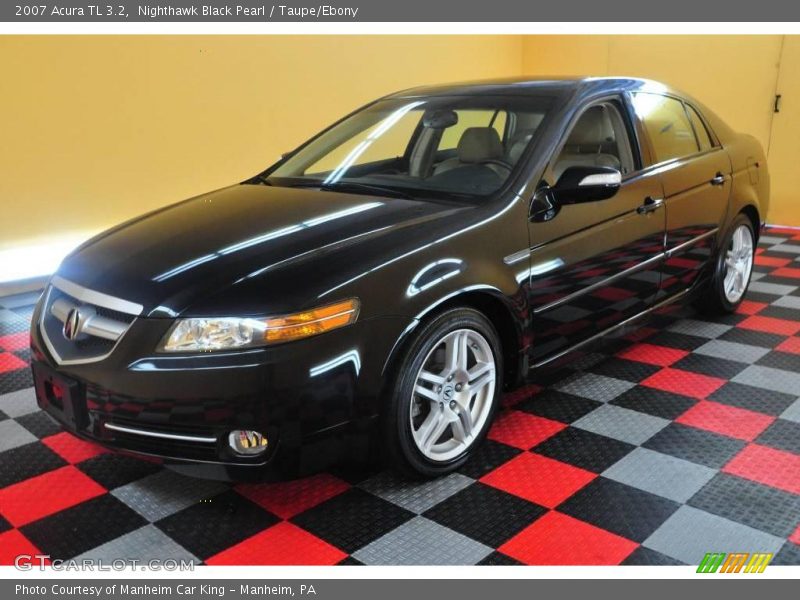Nighthawk Black Pearl / Taupe/Ebony 2007 Acura TL 3.2