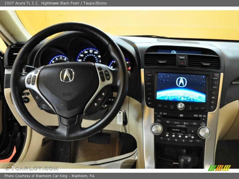 Nighthawk Black Pearl / Taupe/Ebony 2007 Acura TL 3.2