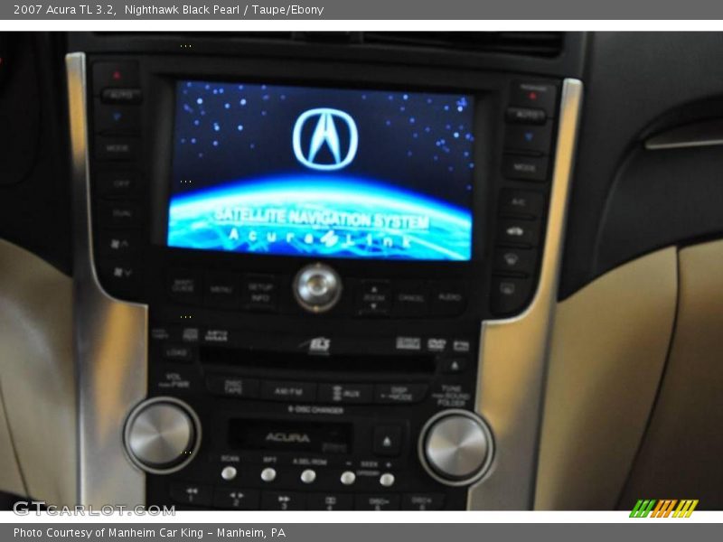 Nighthawk Black Pearl / Taupe/Ebony 2007 Acura TL 3.2