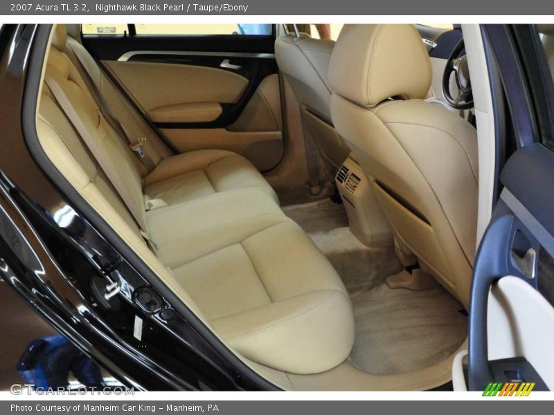 Nighthawk Black Pearl / Taupe/Ebony 2007 Acura TL 3.2