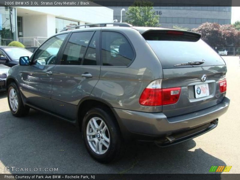 Stratus Grey Metallic / Black 2006 BMW X5 3.0i