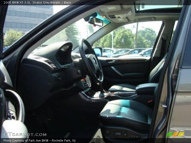Stratus Grey Metallic / Black 2006 BMW X5 3.0i