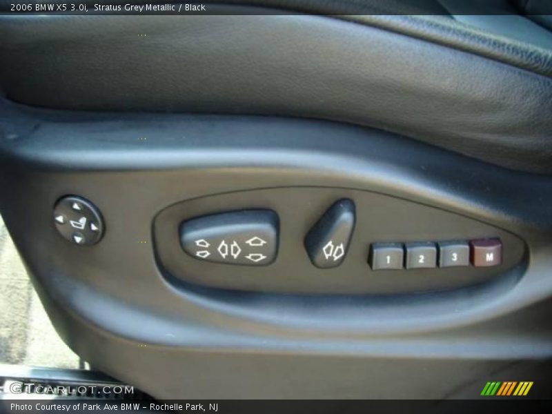 Stratus Grey Metallic / Black 2006 BMW X5 3.0i