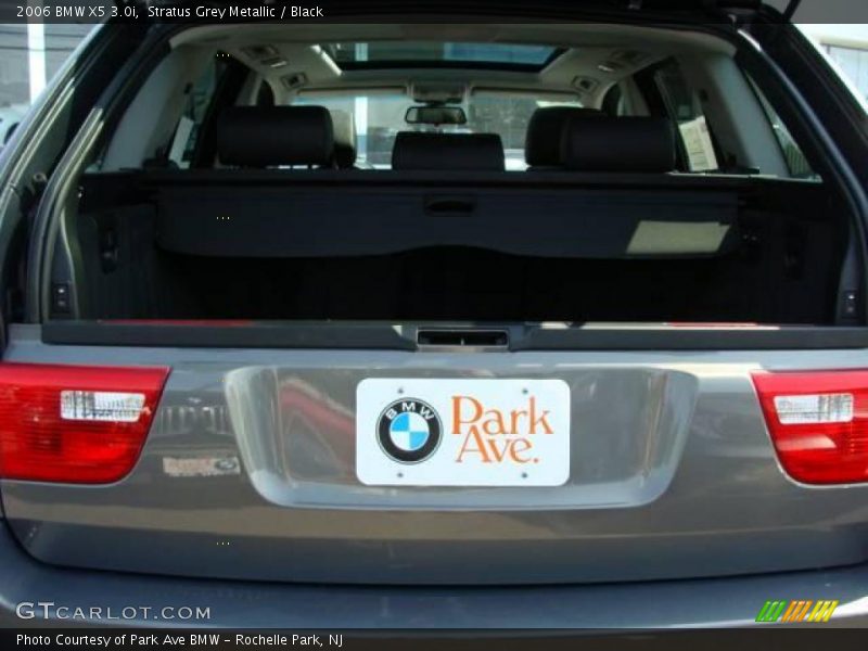 Stratus Grey Metallic / Black 2006 BMW X5 3.0i