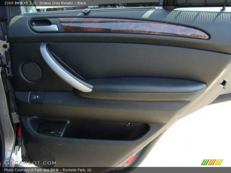 Stratus Grey Metallic / Black 2006 BMW X5 3.0i