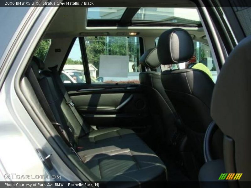 Stratus Grey Metallic / Black 2006 BMW X5 3.0i