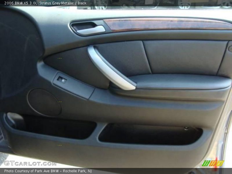 Stratus Grey Metallic / Black 2006 BMW X5 3.0i
