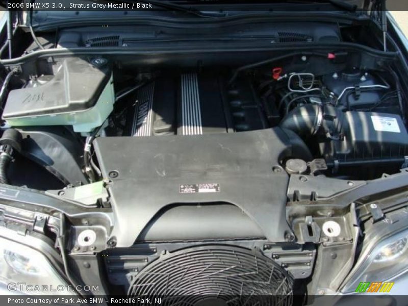 Stratus Grey Metallic / Black 2006 BMW X5 3.0i