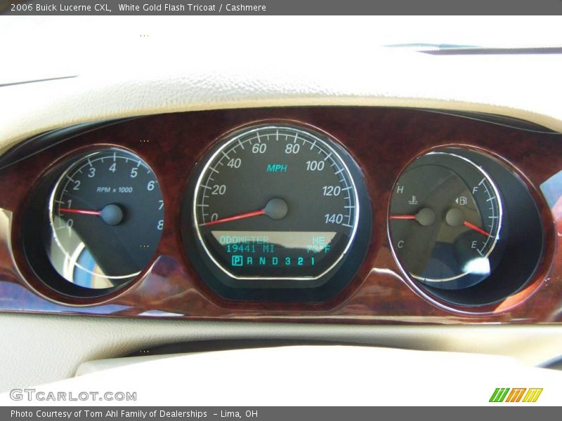 White Gold Flash Tricoat / Cashmere 2006 Buick Lucerne CXL