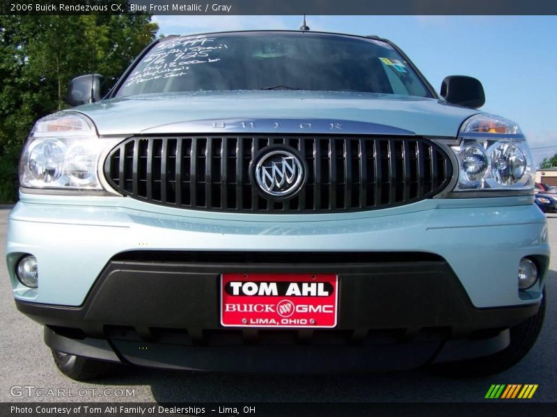 Blue Frost Metallic / Gray 2006 Buick Rendezvous CX