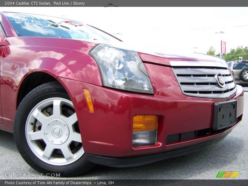 Red Line / Ebony 2004 Cadillac CTS Sedan