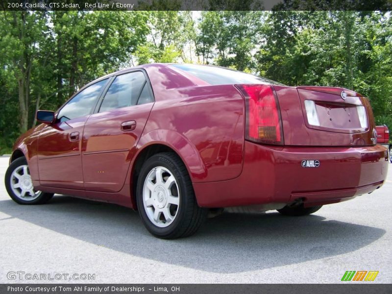 Red Line / Ebony 2004 Cadillac CTS Sedan