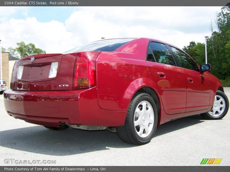 Red Line / Ebony 2004 Cadillac CTS Sedan