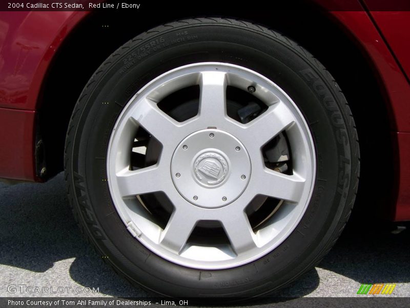 Red Line / Ebony 2004 Cadillac CTS Sedan
