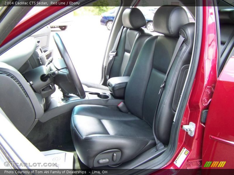 Red Line / Ebony 2004 Cadillac CTS Sedan