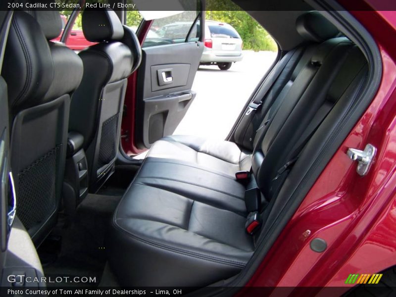 Red Line / Ebony 2004 Cadillac CTS Sedan