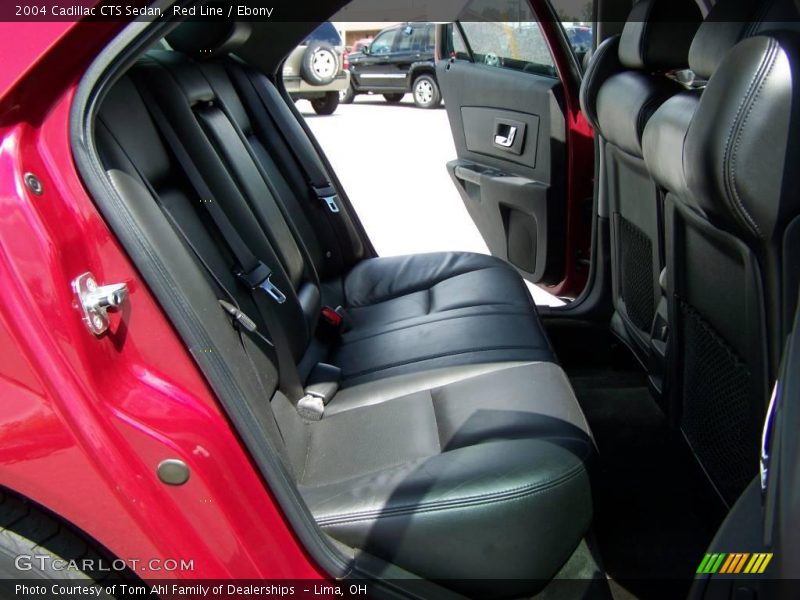 Red Line / Ebony 2004 Cadillac CTS Sedan