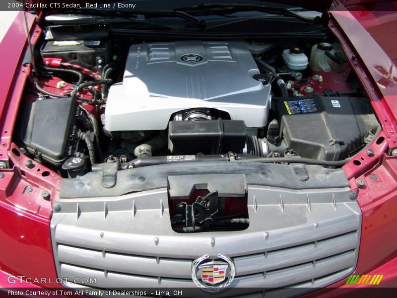 Red Line / Ebony 2004 Cadillac CTS Sedan