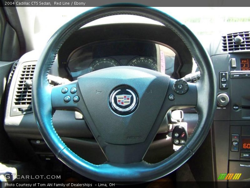 Red Line / Ebony 2004 Cadillac CTS Sedan