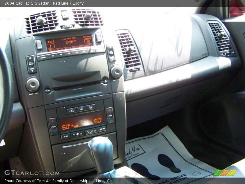 Red Line / Ebony 2004 Cadillac CTS Sedan