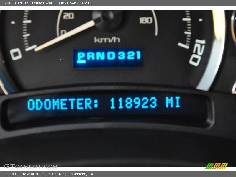 Quicksilver / Pewter 2005 Cadillac Escalade AWD