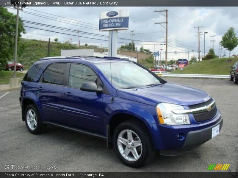 Laser Blue Metallic / Light Gray 2005 Chevrolet Equinox LT AWD