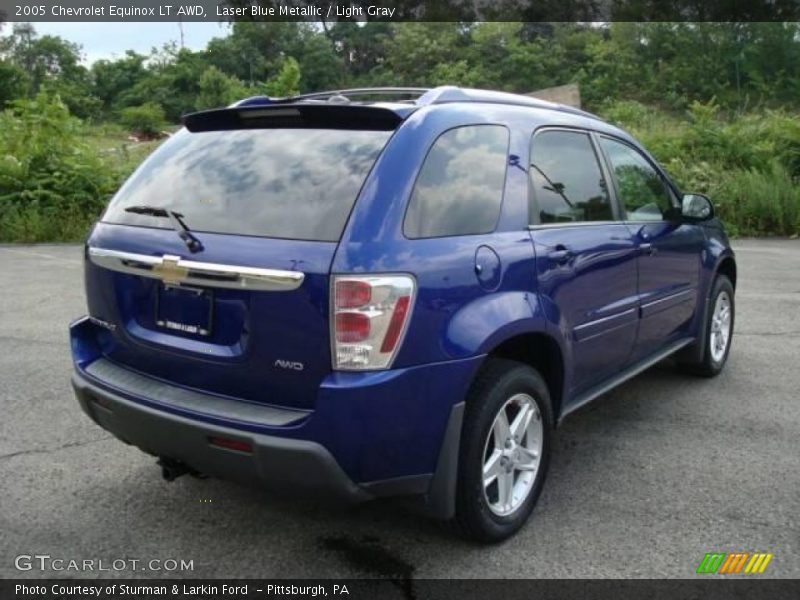 Laser Blue Metallic / Light Gray 2005 Chevrolet Equinox LT AWD