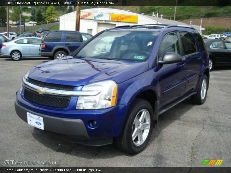 Laser Blue Metallic / Light Gray 2005 Chevrolet Equinox LT AWD