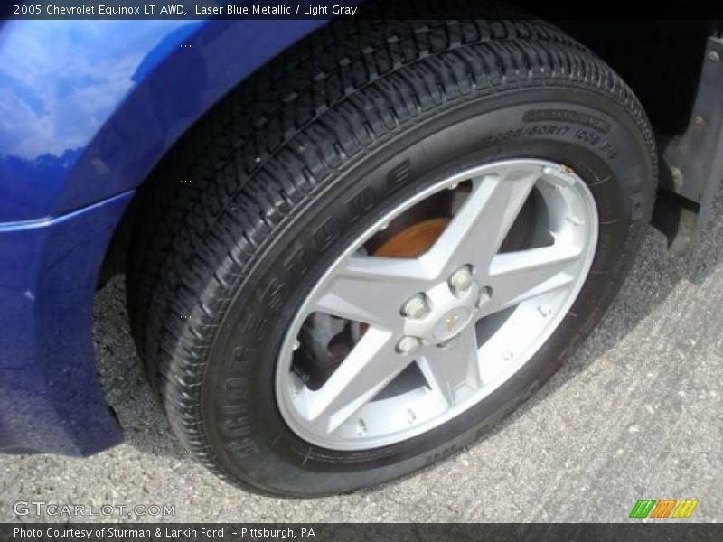 Laser Blue Metallic / Light Gray 2005 Chevrolet Equinox LT AWD