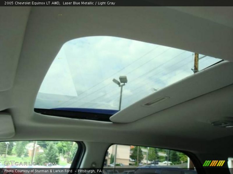 Laser Blue Metallic / Light Gray 2005 Chevrolet Equinox LT AWD