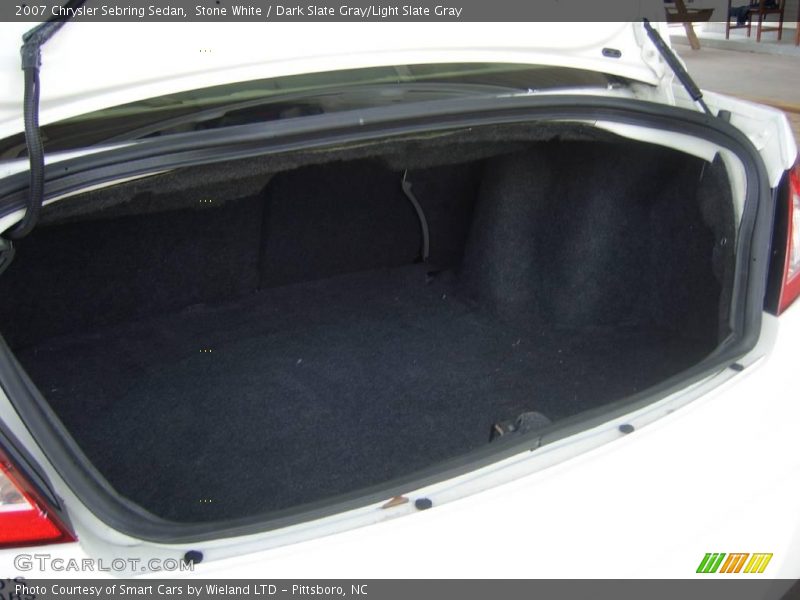 Stone White / Dark Slate Gray/Light Slate Gray 2007 Chrysler Sebring Sedan