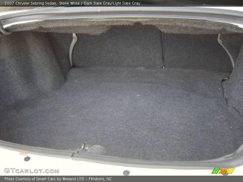 Stone White / Dark Slate Gray/Light Slate Gray 2007 Chrysler Sebring Sedan
