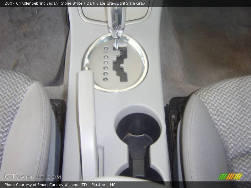 Stone White / Dark Slate Gray/Light Slate Gray 2007 Chrysler Sebring Sedan