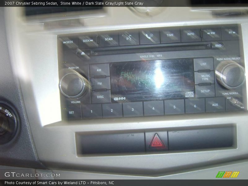 Stone White / Dark Slate Gray/Light Slate Gray 2007 Chrysler Sebring Sedan