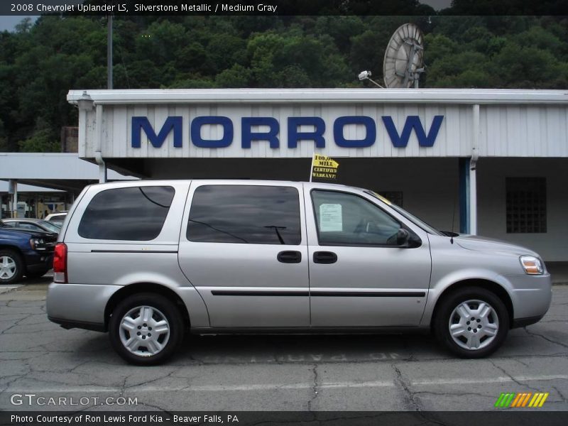 Silverstone Metallic / Medium Gray 2008 Chevrolet Uplander LS