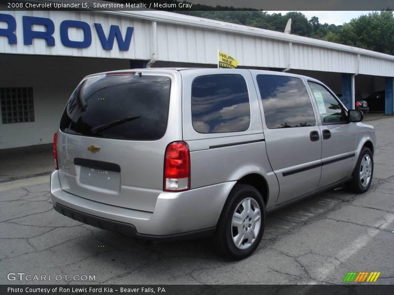 Silverstone Metallic / Medium Gray 2008 Chevrolet Uplander LS