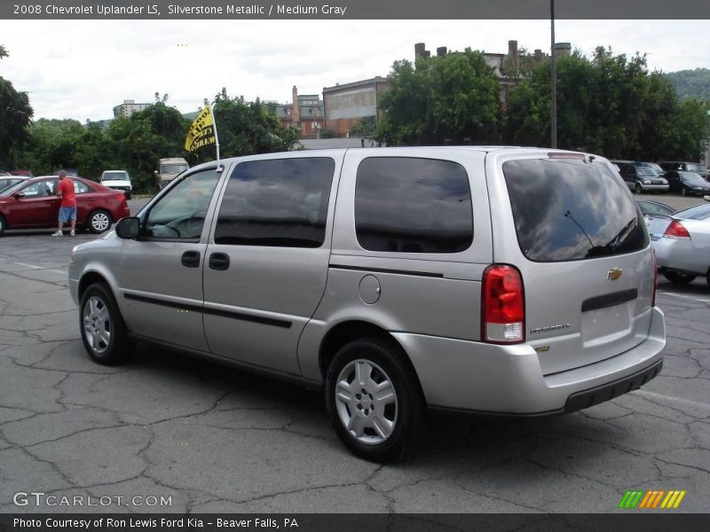 Silverstone Metallic / Medium Gray 2008 Chevrolet Uplander LS