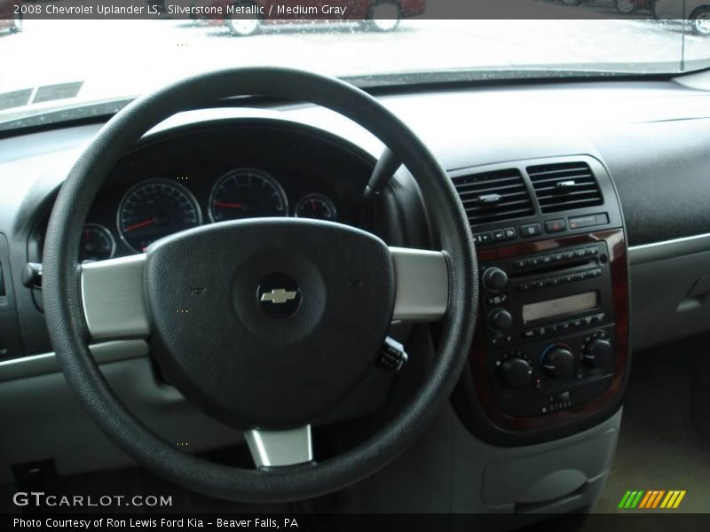 Silverstone Metallic / Medium Gray 2008 Chevrolet Uplander LS
