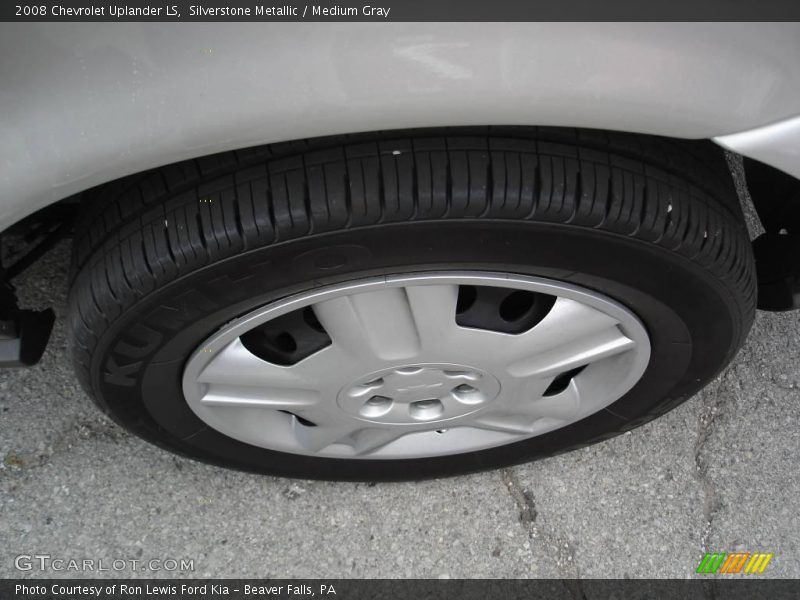 Silverstone Metallic / Medium Gray 2008 Chevrolet Uplander LS