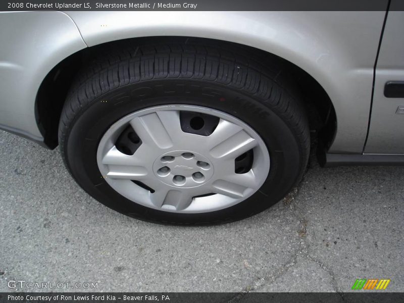 Silverstone Metallic / Medium Gray 2008 Chevrolet Uplander LS