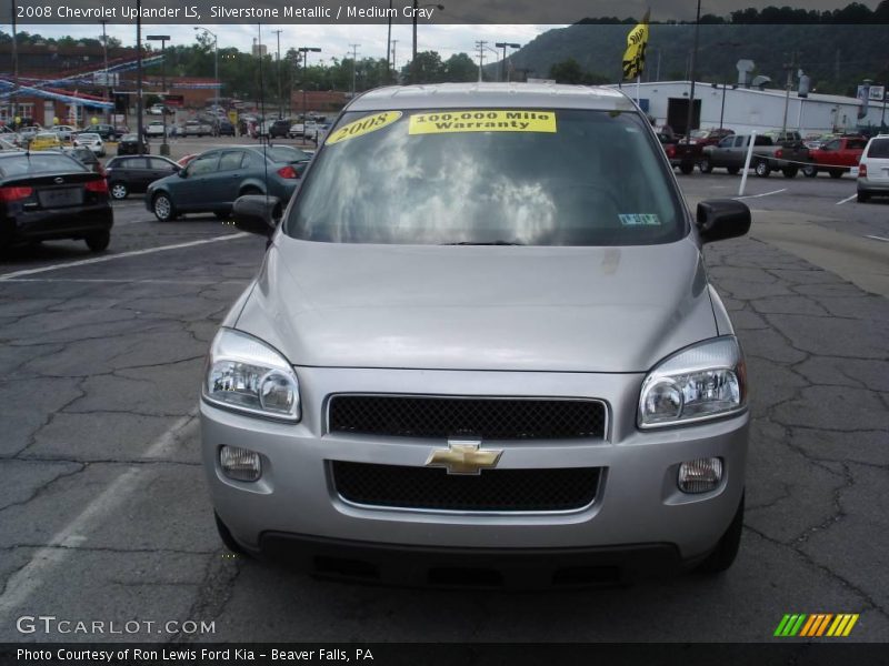 Silverstone Metallic / Medium Gray 2008 Chevrolet Uplander LS