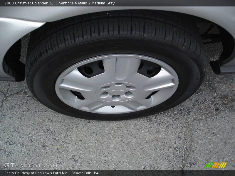 Silverstone Metallic / Medium Gray 2008 Chevrolet Uplander LS