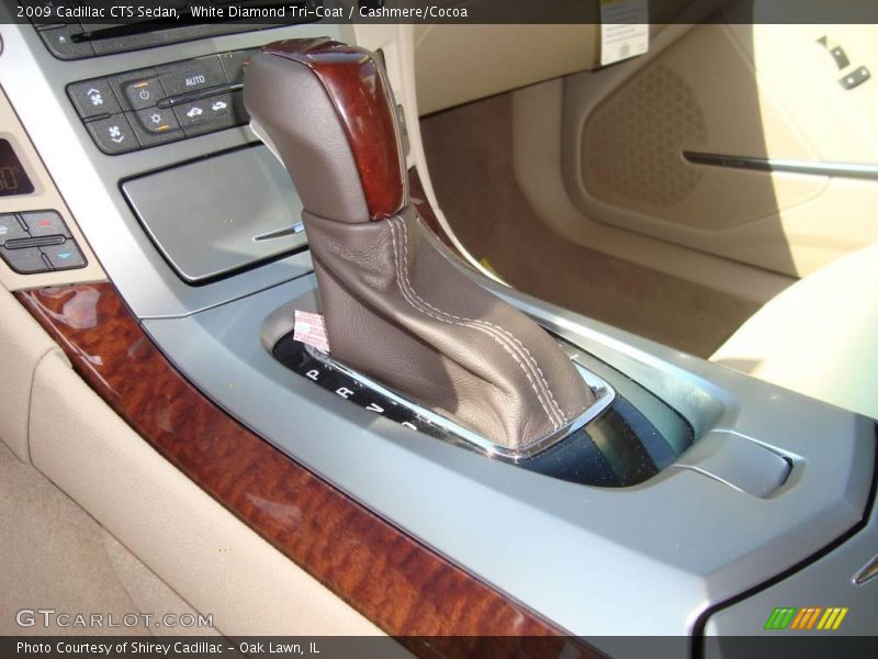 White Diamond Tri-Coat / Cashmere/Cocoa 2009 Cadillac CTS Sedan
