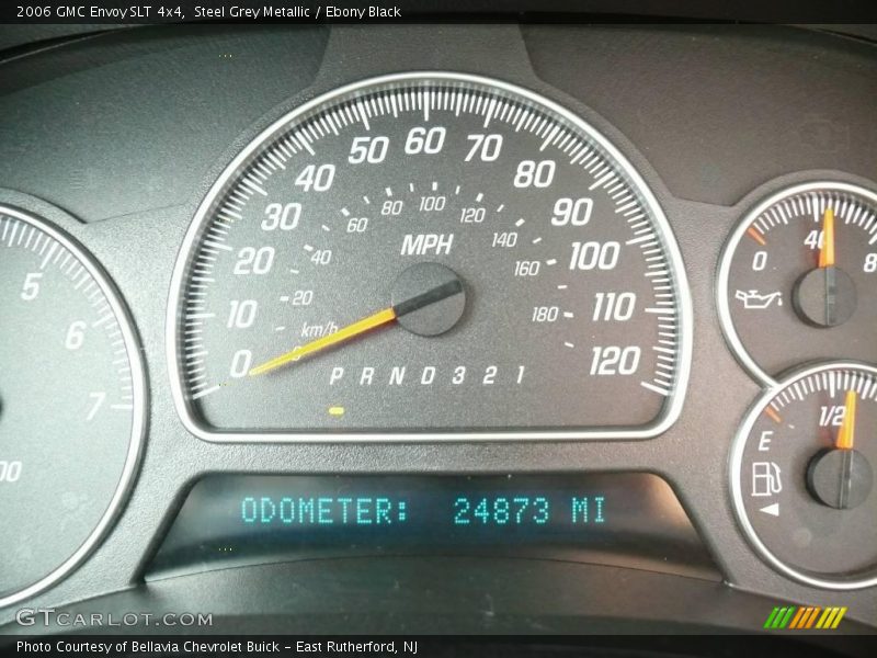 Steel Grey Metallic / Ebony Black 2006 GMC Envoy SLT 4x4