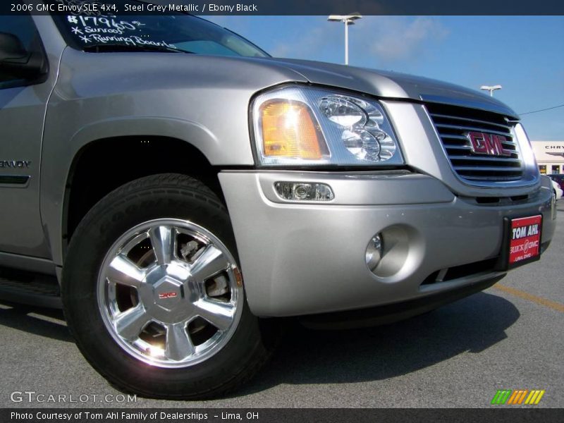 Steel Grey Metallic / Ebony Black 2006 GMC Envoy SLE 4x4
