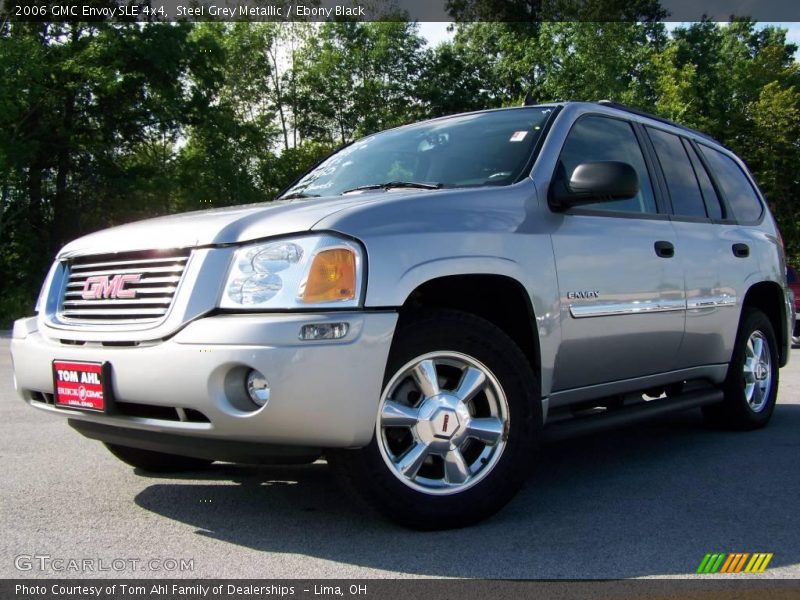Steel Grey Metallic / Ebony Black 2006 GMC Envoy SLE 4x4